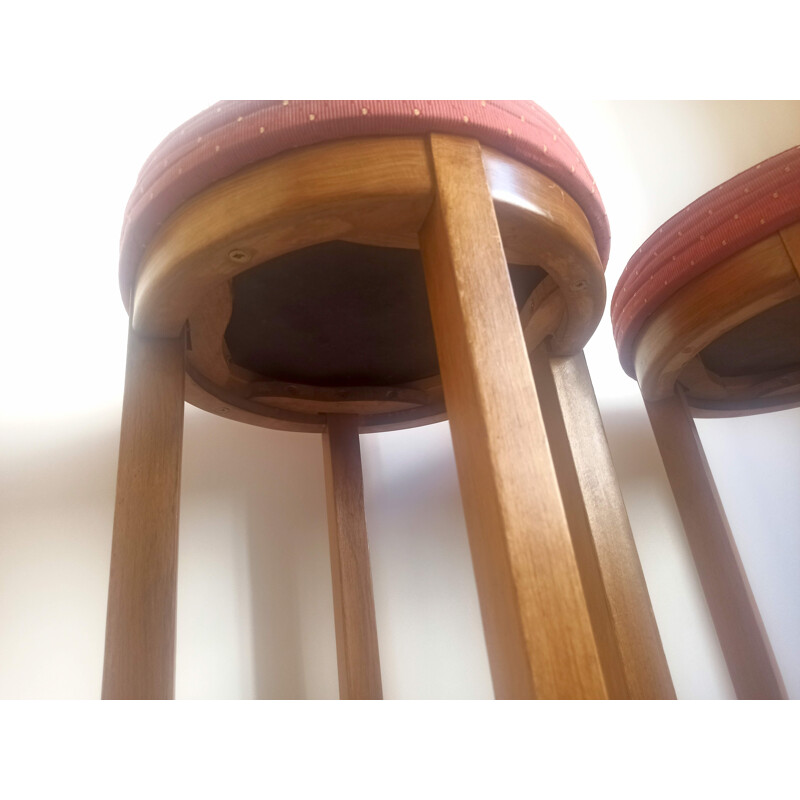 Pair of vintage bar stools, 1950s