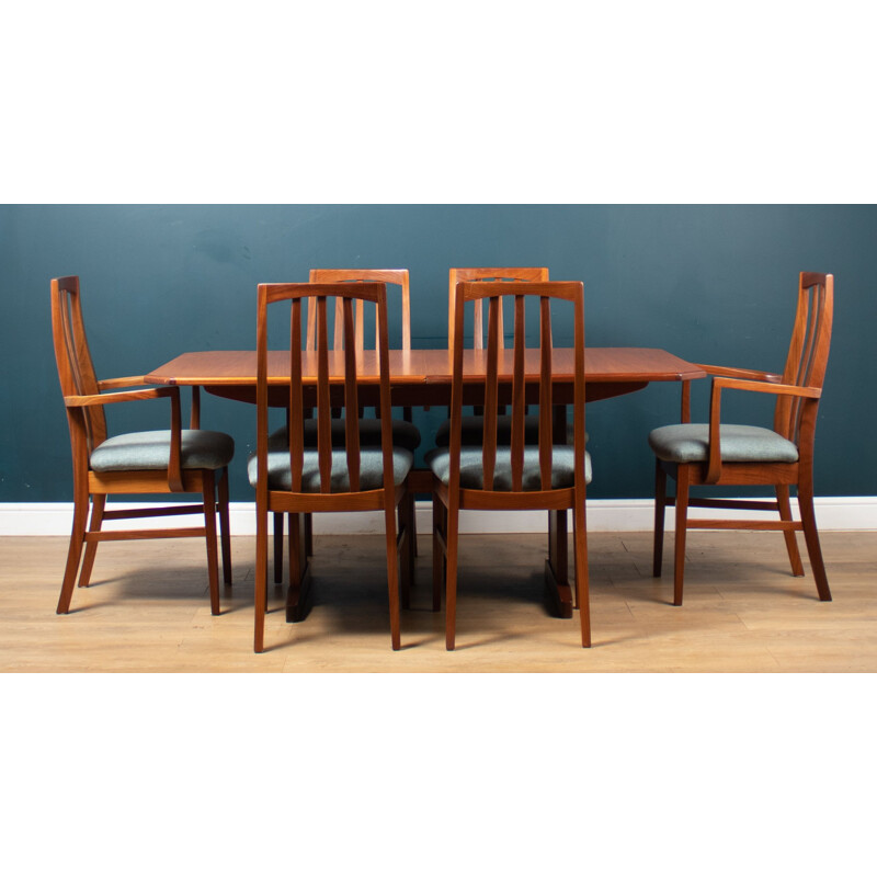 Set da pranzo vintage in teak di G Plan, Inghilterra 1960