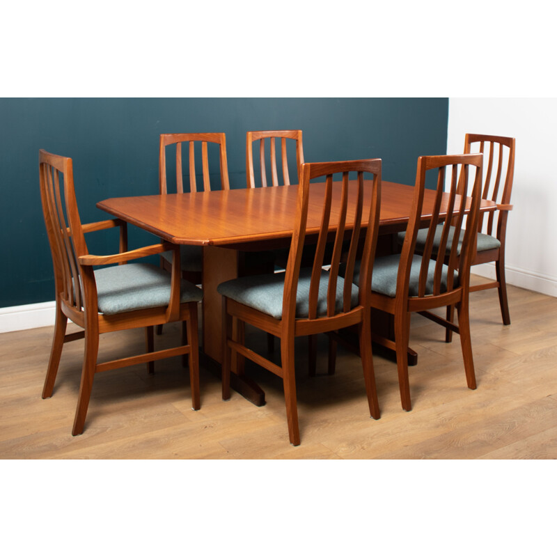 Vintage teak dining set by G Plan, Inglaterra 1960