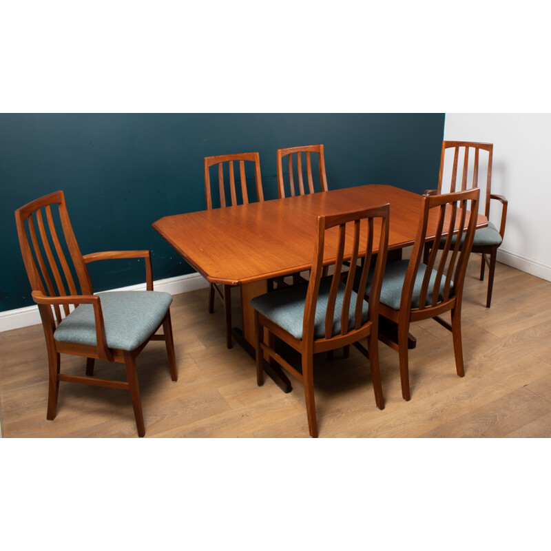 Vintage teak dining set by G Plan, Inglaterra 1960