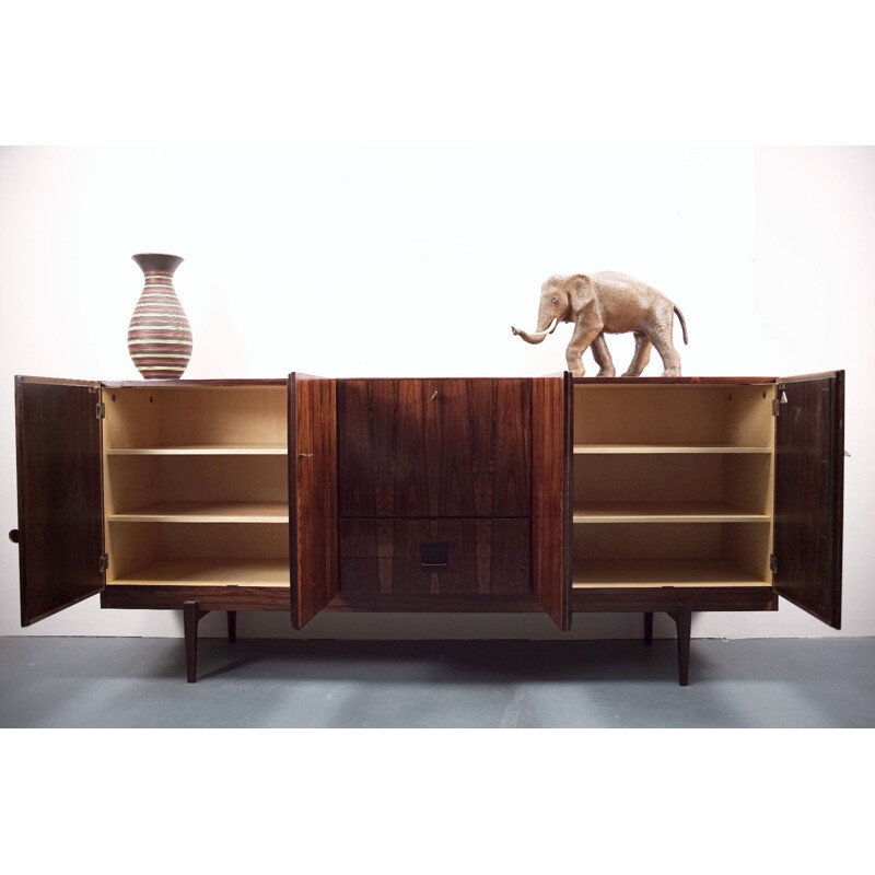 Mid century Swiss Form sideboard in rosewood - 1960s