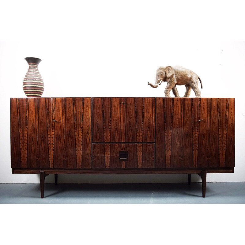 Mid century Swiss Form sideboard in rosewood - 1960s