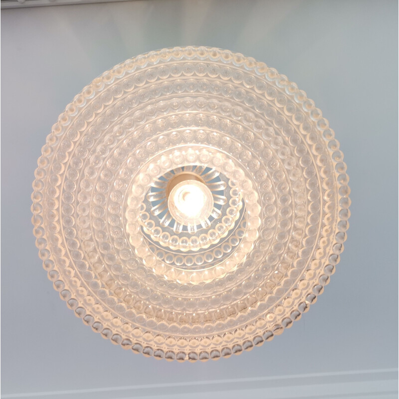 Vintage Scandinavian translucent scrylic Ufi pendant lamp, 1960s