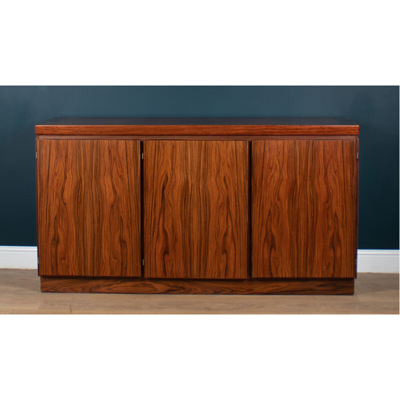 Vintage rosewood buffet by Skov for Møbelfabrik, Denmark 1970