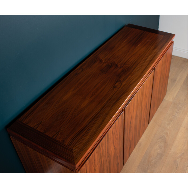 Vintage rosewood buffet by Skov for Møbelfabrik, Denmark 1970