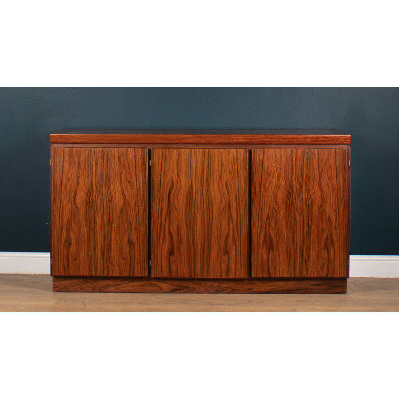 Credenza vintage in palissandro di Skov per Møbelfabrik, Danimarca 1970