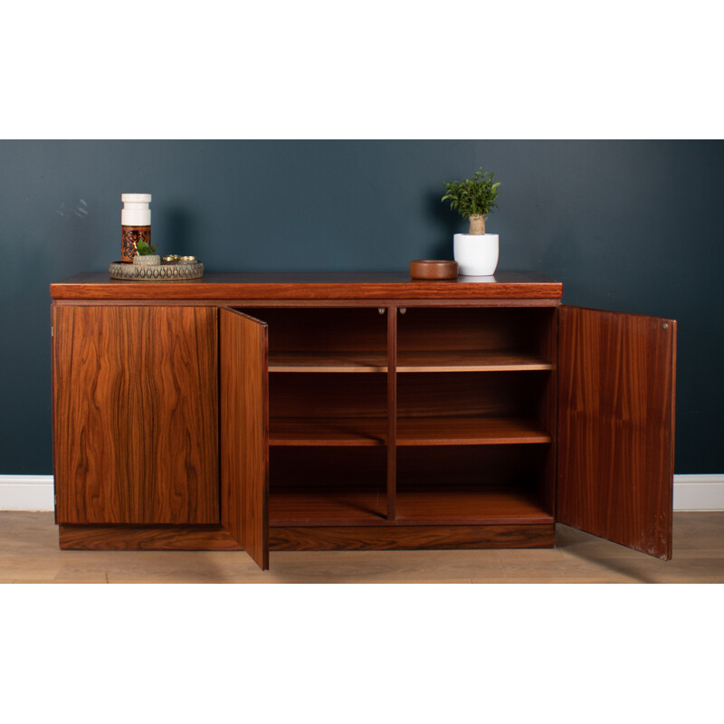 Vintage rosewood buffet by Skov for Møbelfabrik, Denmark 1970