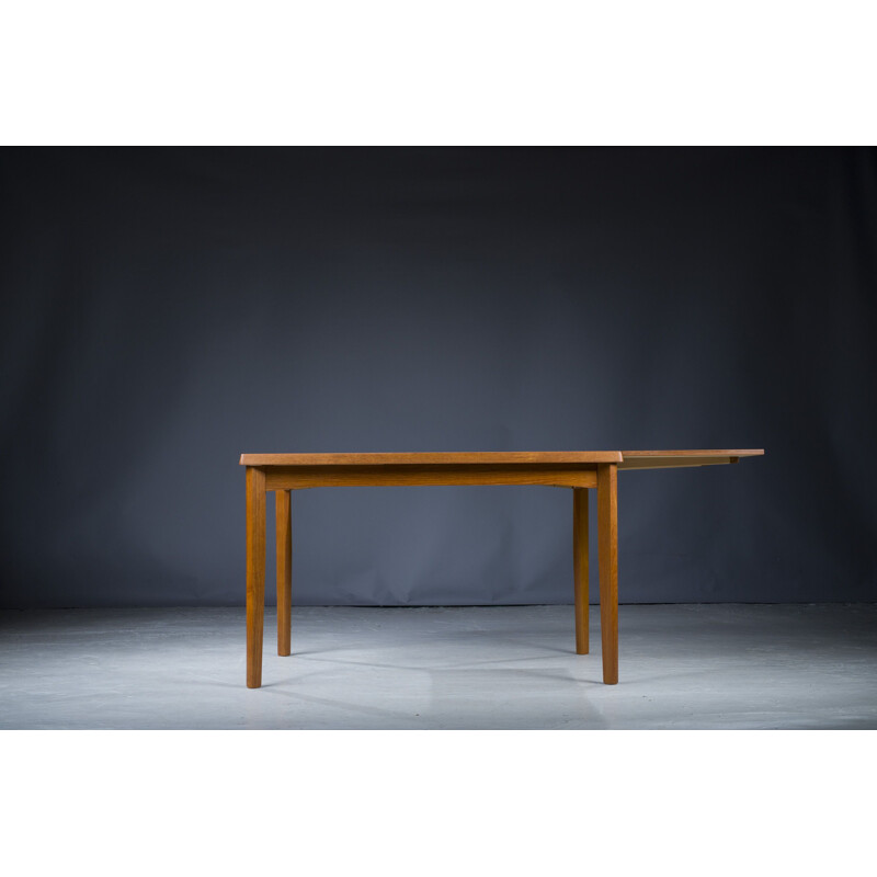 Mid-century Danish teak dining table by Henning Kjaernulf, 1970s