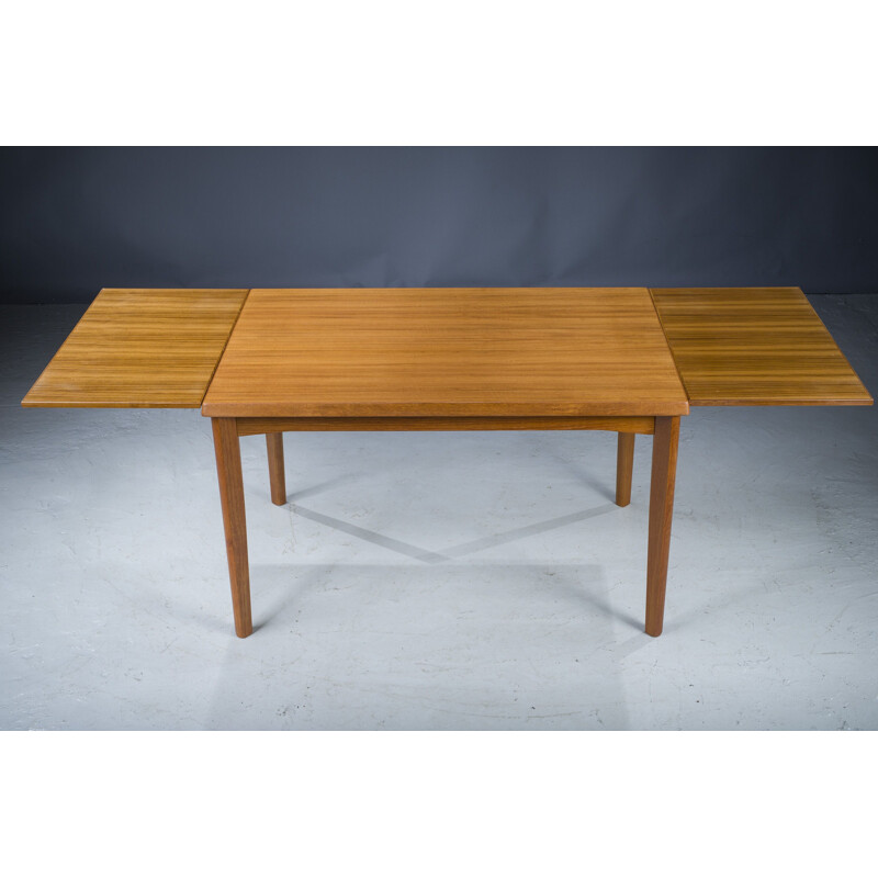 Mid-century Danish teak dining table by Henning Kjaernulf, 1970s