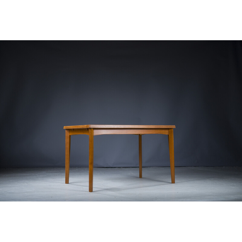 Mid-century Danish teak dining table by Henning Kjaernulf, 1970s