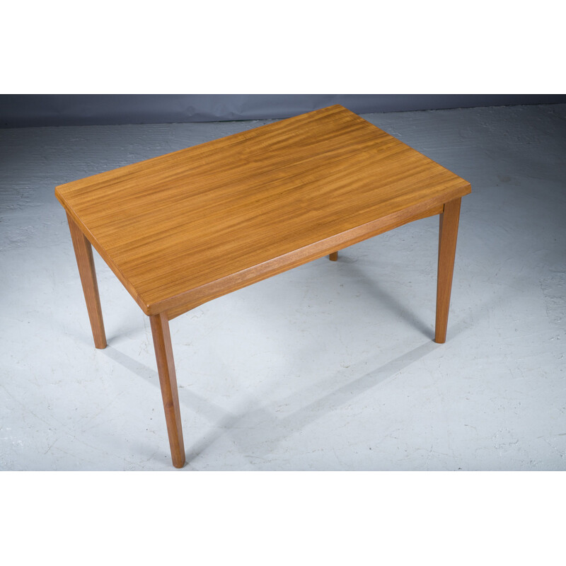 Mid-century Danish teak dining table by Henning Kjaernulf, 1970s