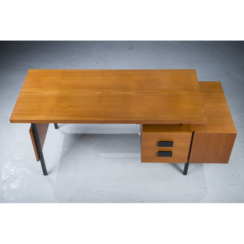 Mid-century teak desk by Cees Braakman for Pastoe, 1960s