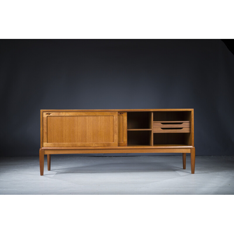 Vintage teak sideboard by H.W. Klein for Bramin, 1960s