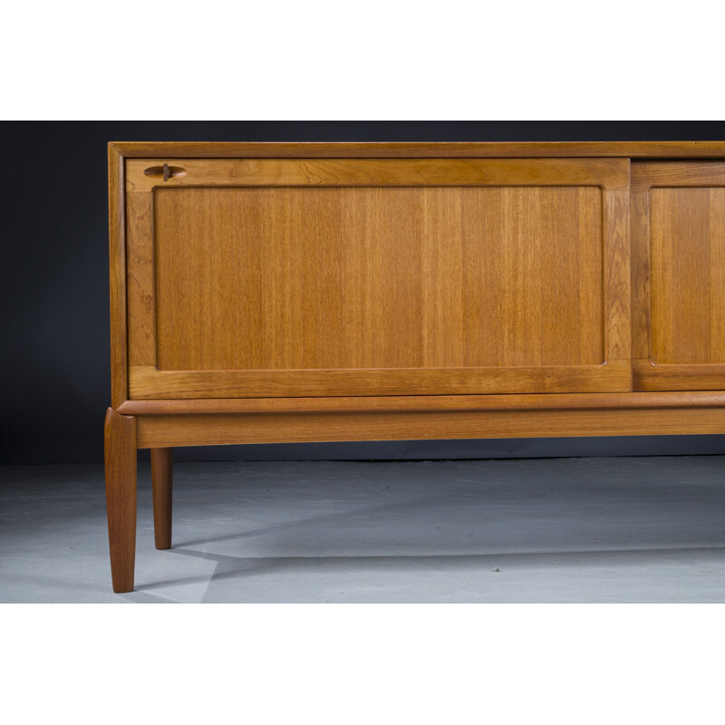 Vintage teak sideboard by H.W. Klein for Bramin, 1960s