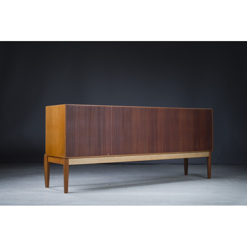 Vintage teak sideboard by H.W. Klein for Bramin, 1960s