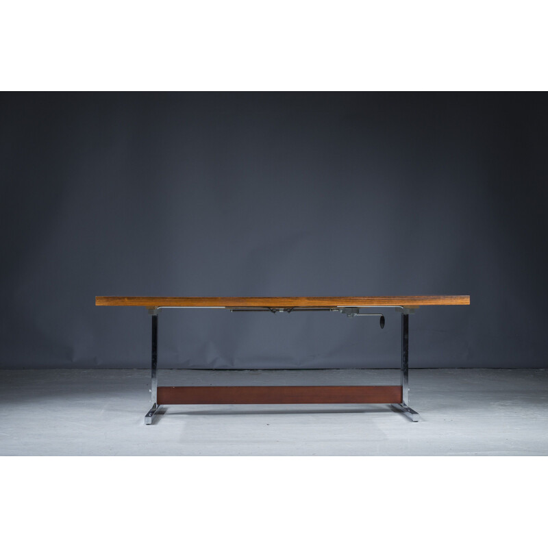 Vintage palissander verstelbare tafel, 1960