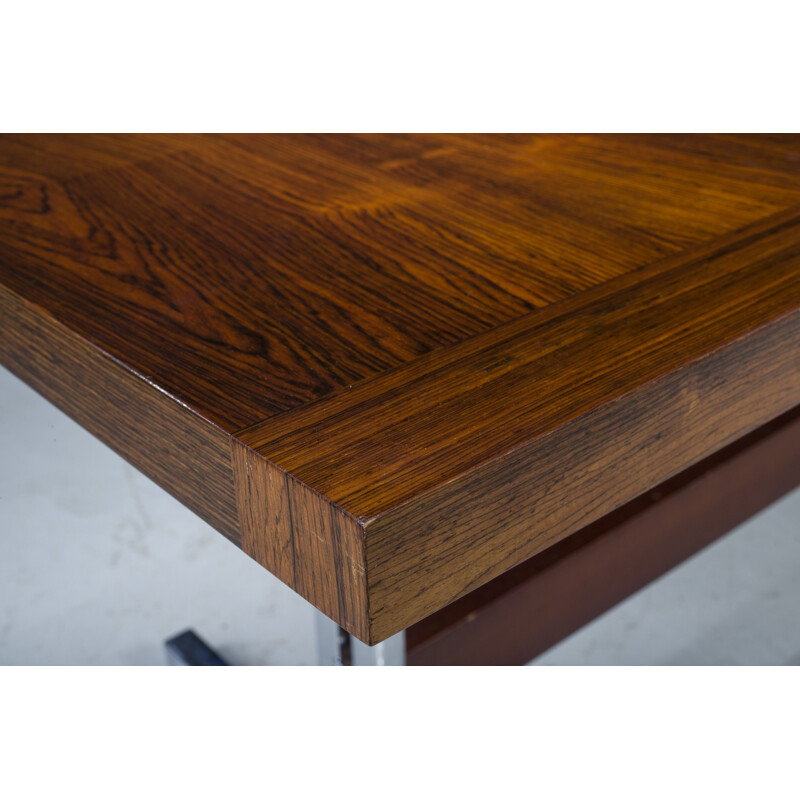 Vintage rosewood adjustable table, 1960