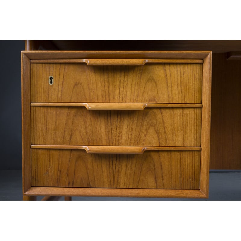 Mid-Century Teak 75 Desk from Omann Jun, 1960s