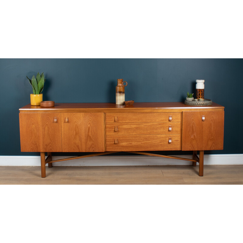 Vintage teakhouten dressoir van Nathan, 1950