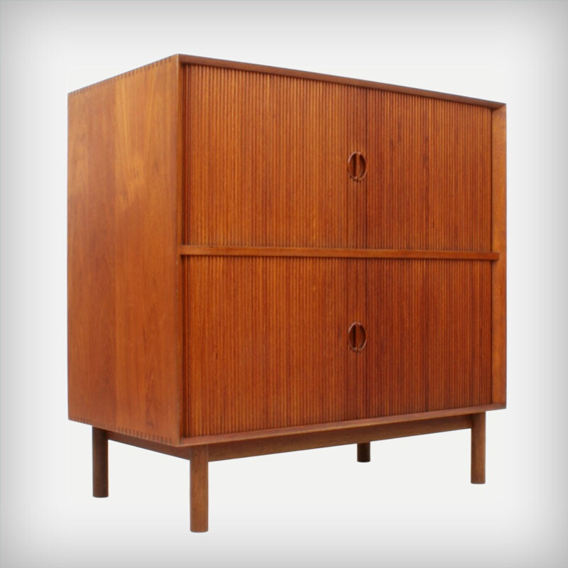 Danish Søborg Møbelfabrik cabinet in teak, Peter HVIDT & Orla MØLGAARD-NIELSEN - 1950s