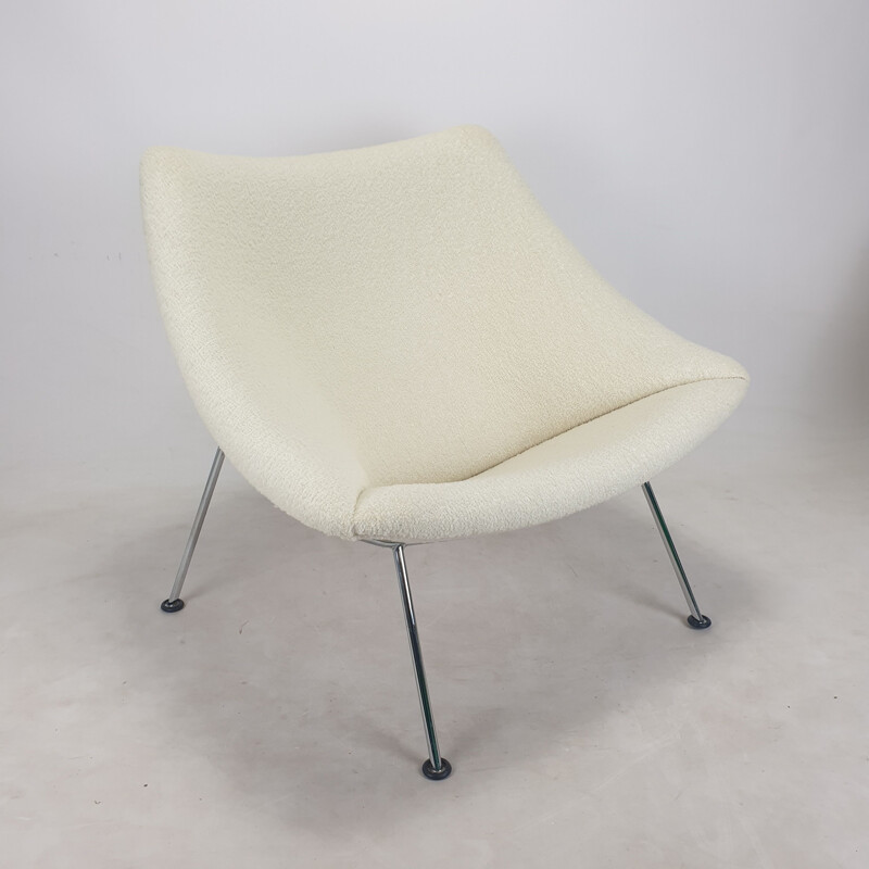 Ein Paar Vintage-Sessel aus verchromtem Metall von Pierre Paulin für Artifort, 1980