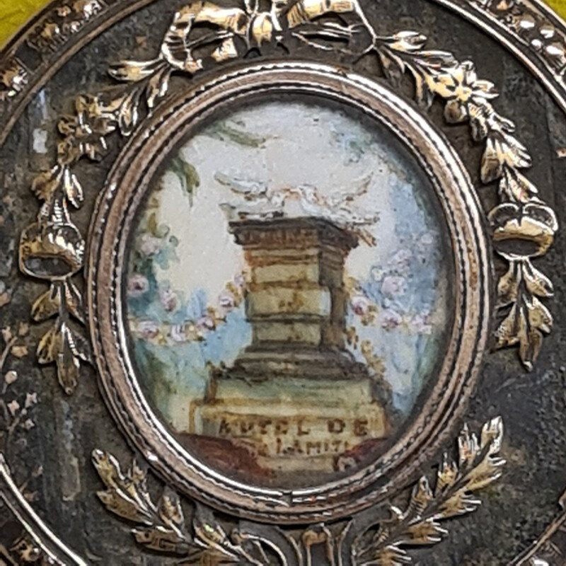 Tabacchiera d'epoca in oro e tartaruga di Pierre-Guillaume Sallot, Francia