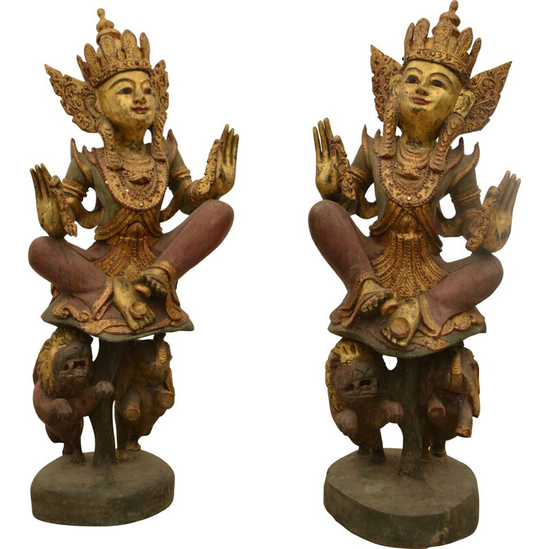 Scultura balinese d'epoca