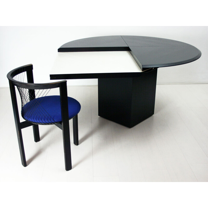 German Rosenthal Einrichtung "Quadrondo" dining table, Erwin NAGEL - 1980s