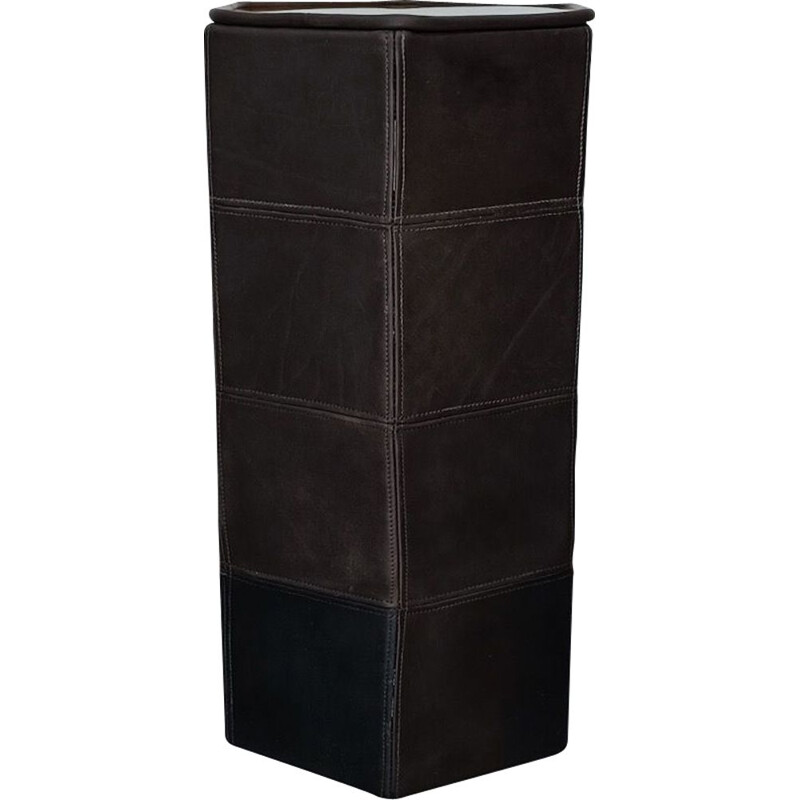 Vintage leather column series Dd47 by De Sede, Switzerland 1970