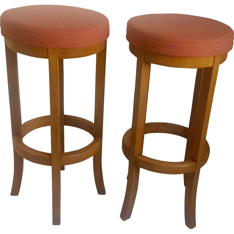 Pair of vintage bar stools, 1950s