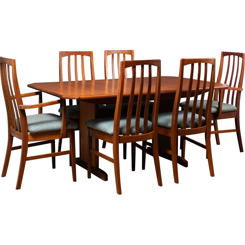 Vintage teak dining set by G Plan, Inglaterra 1960