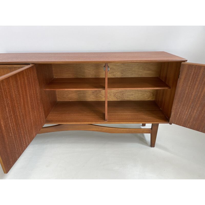 Vintage teakhouten dressoir met 2 deuren, 1960