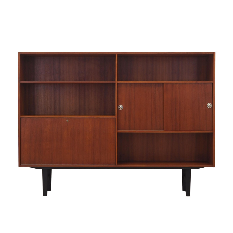 Teak vintage bookcase, Denmark 1970s