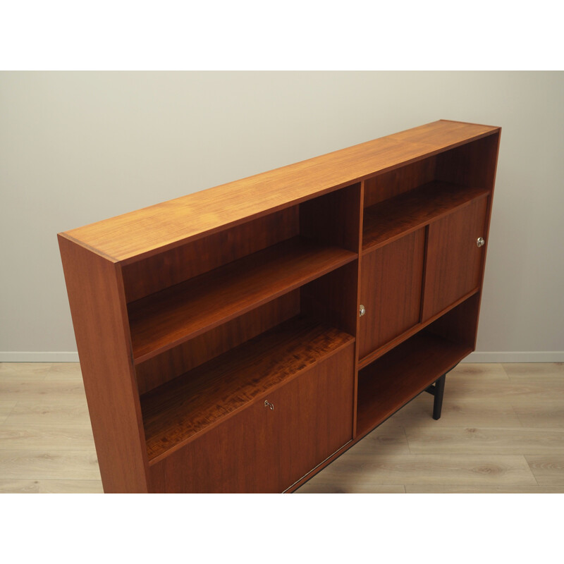 Teak vintage bookcase, Denmark 1970s