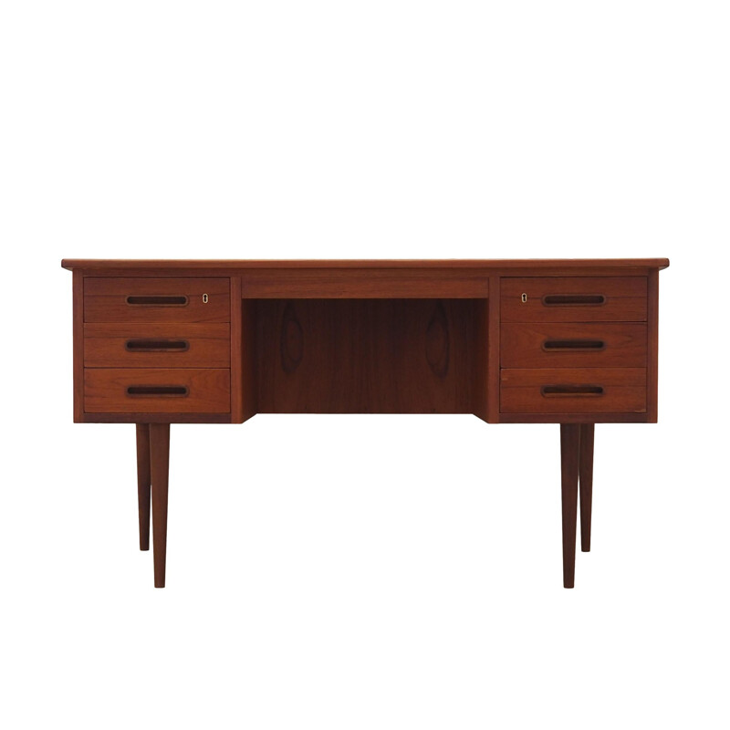 Teak vintage desk, Denmark 1970s