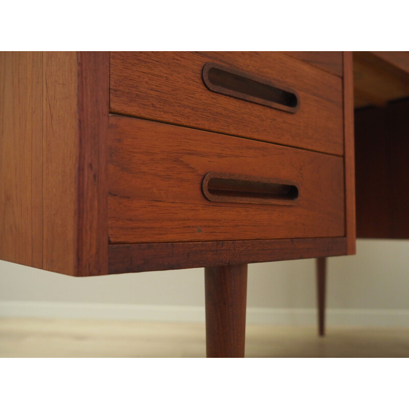 Teak vintage desk, Denmark 1970s