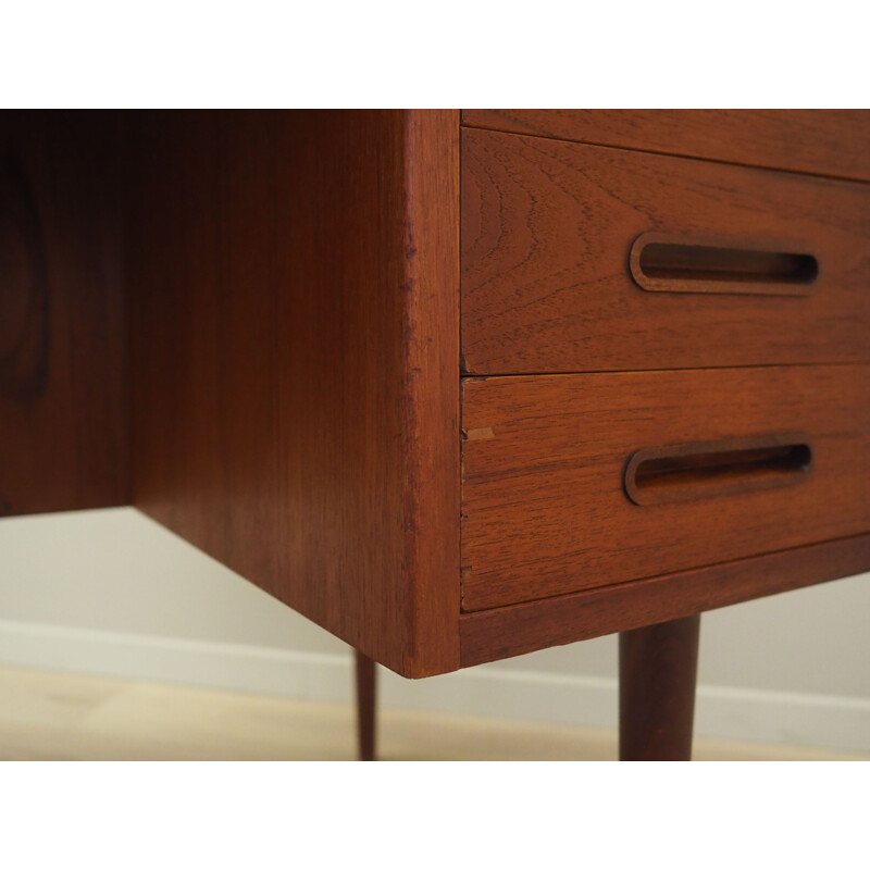 Teak vintage desk, Denmark 1970s