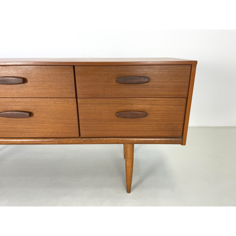 Enfilade vintage en teck de Frank Guille pour Austinsuite, 1960