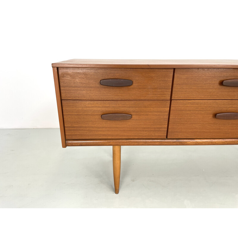 Vintage teak sideboard by Frank Guille for Austinsuite, 1960s