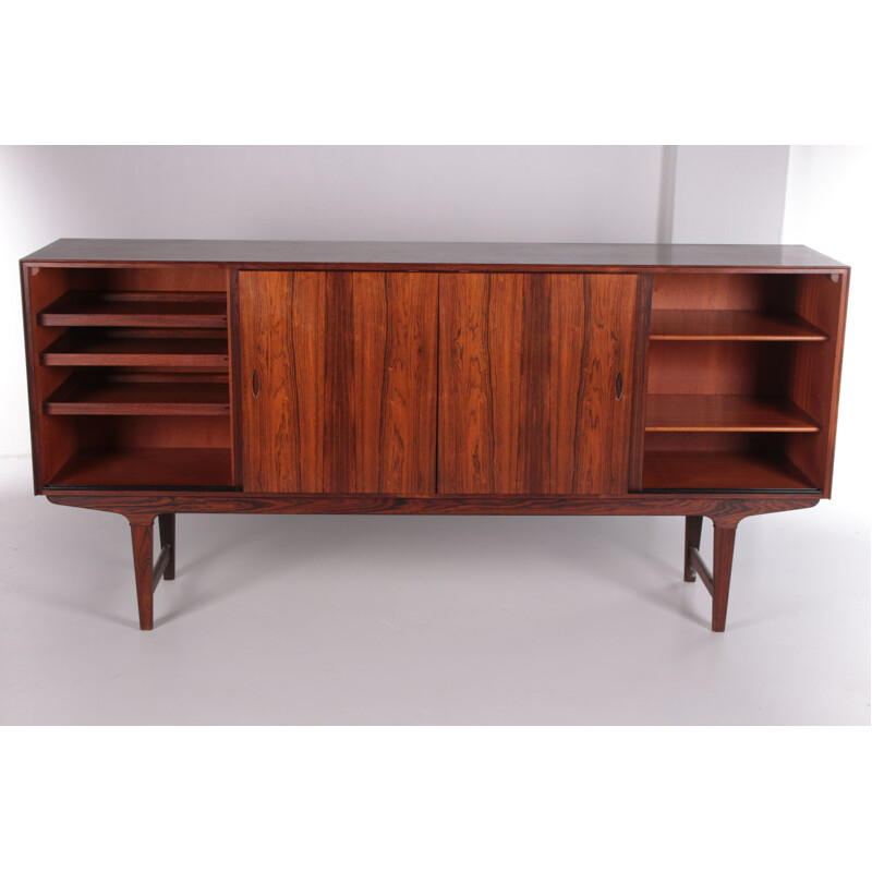 Vintage Danish rosewood highboard, 1960s