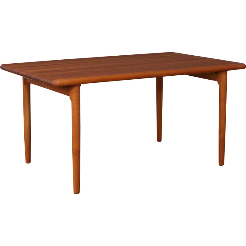 Danish dining table in teak, Niels O. MØLLER - 1960s