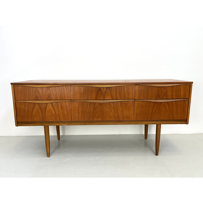 Vintage teak sideboard by Frank Guille for Austinsuite, 1983