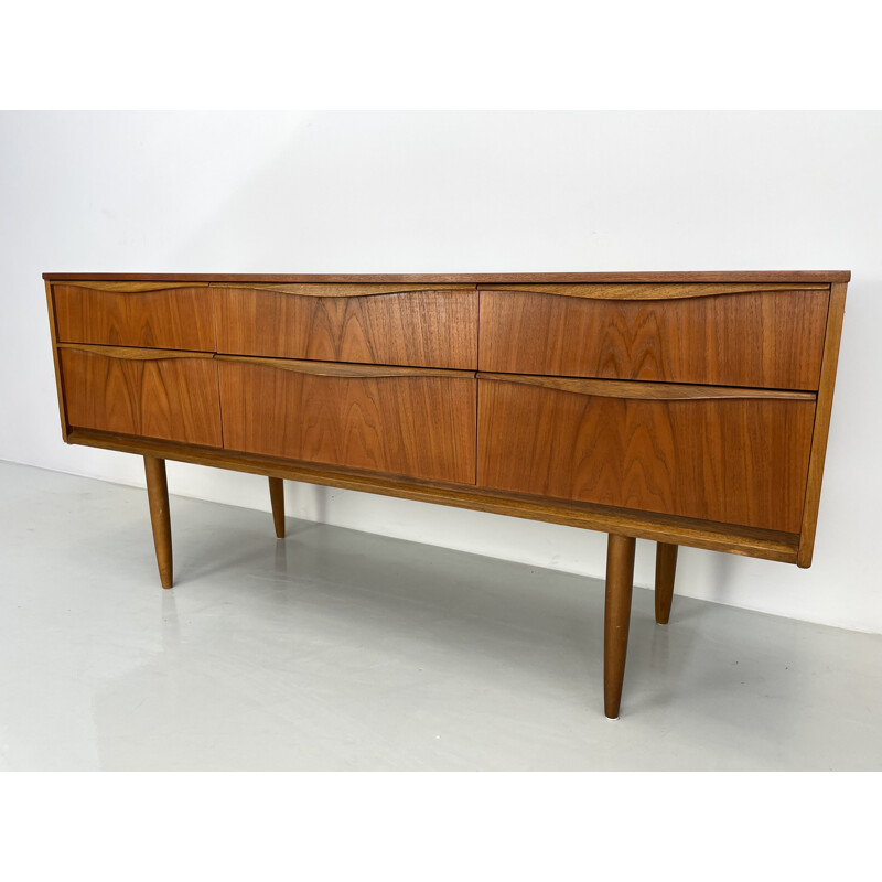 Vintage teak sideboard by Frank Guille for Austinsuite, 1983