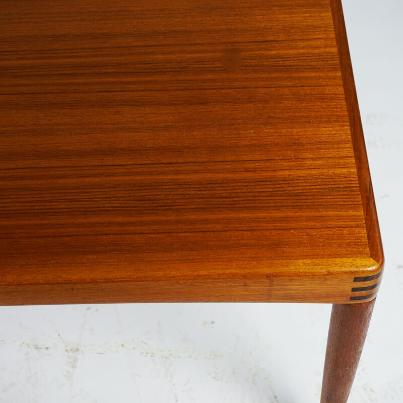 Scandinavian vinatge teak coffee table by H. W. Klein for Bramin Mobler, Denmark 1960s