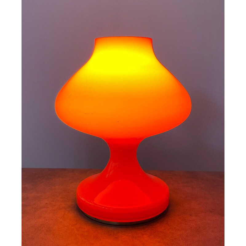 Vintage glass lamp by Stepan Tabery for Opp Jihlava, 1970