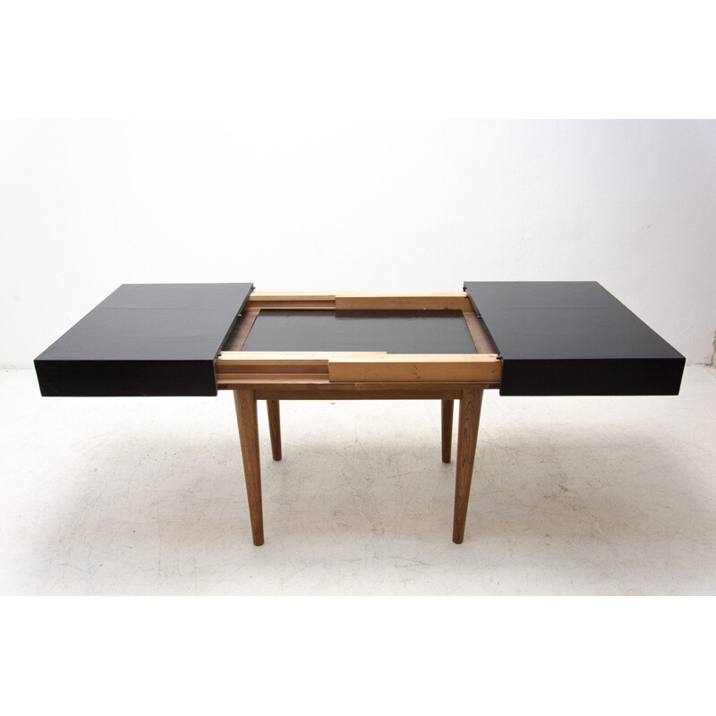 Vintage functionalist dining table by Josef Pehr, Czechoslovakia 1940s