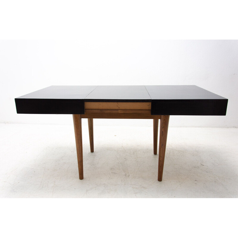 Vintage functionalist dining table by Josef Pehr, Czechoslovakia 1940s