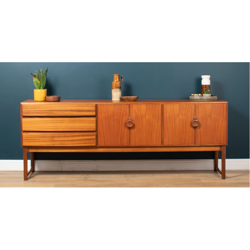 Vintage teak sideboard by Tom Robertson for Mcintosh of Kirkcaldy, 1960s