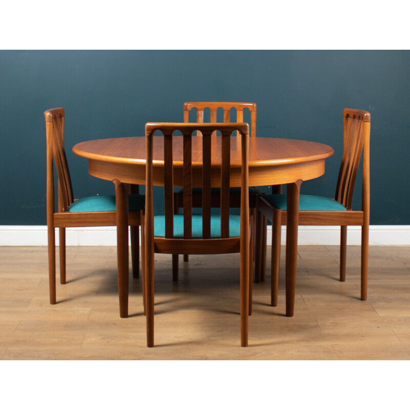 Vintage teak dining set by Meredew, England 1960