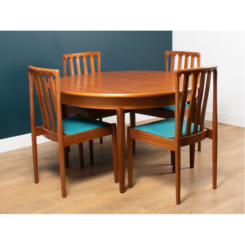 Vintage teak dining set by Meredew, England 1960